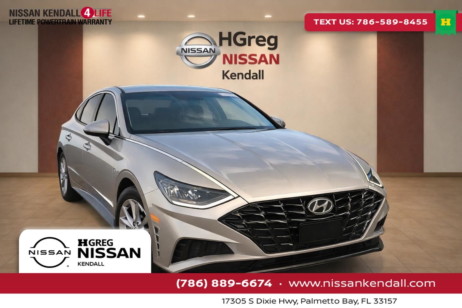 Shimmering Silver 2020 Hyundai Sonata Sedan Front-Wheel Drive 8-Speed Automatic Overdrive