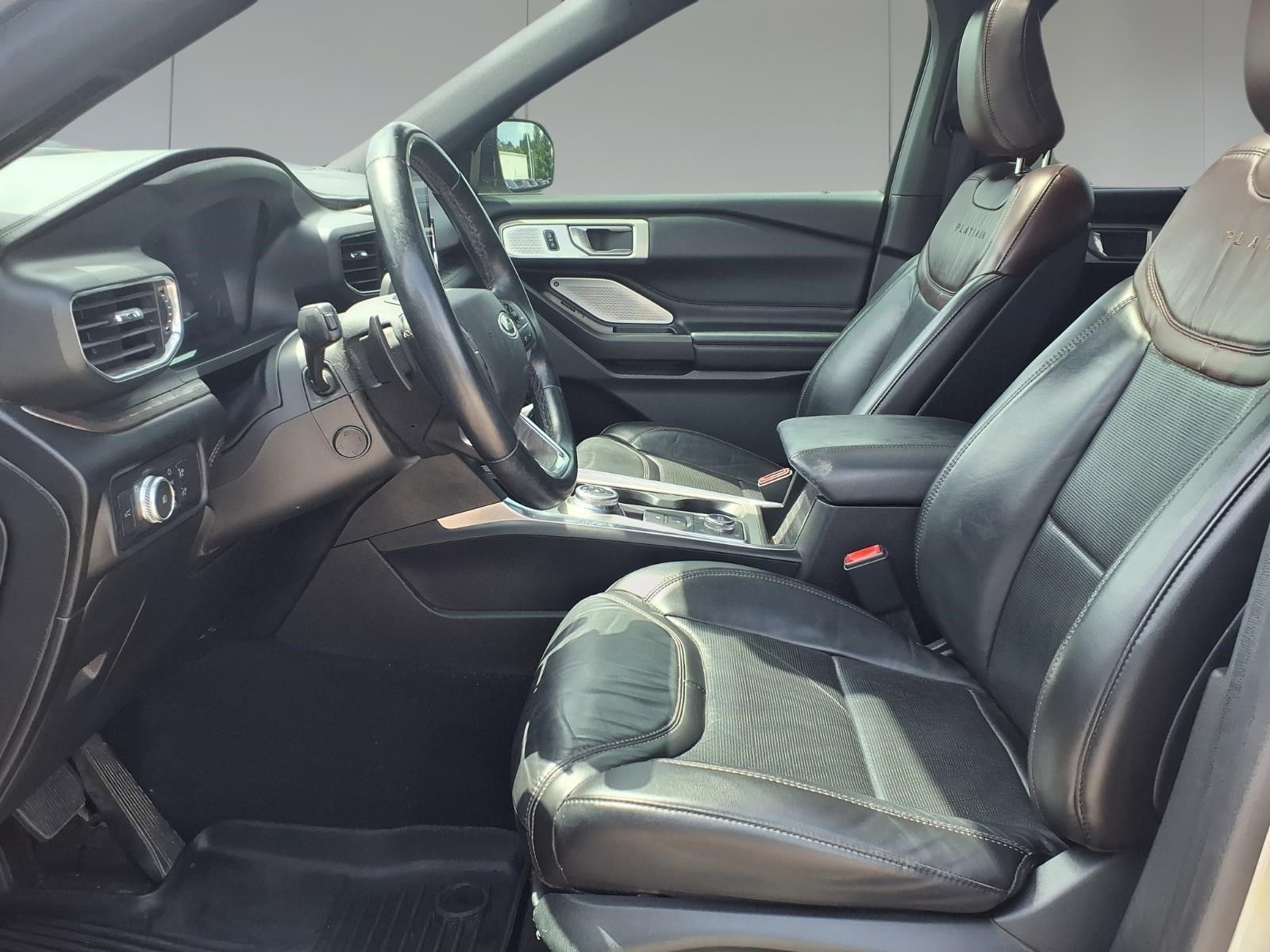 2020 Ford Explorer Platinum Silver at Wharton Ford