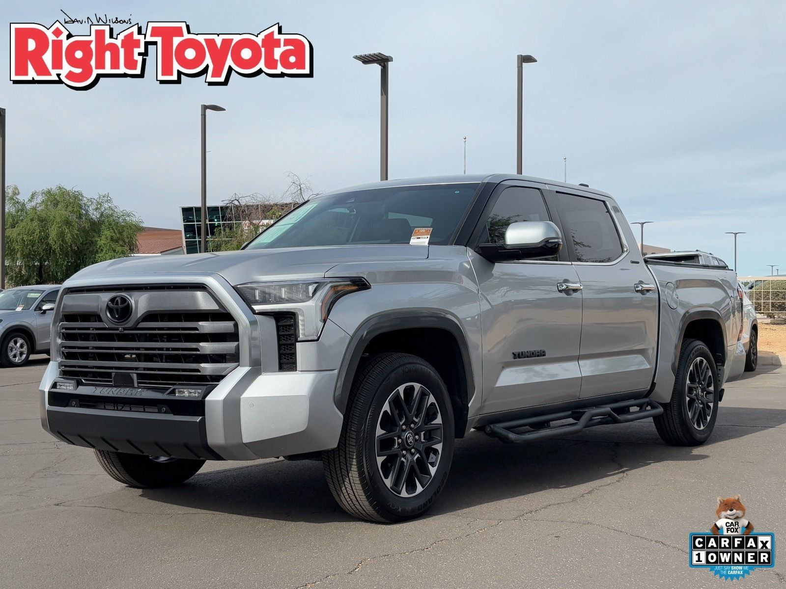 Celestial Silver Metallic 2025 Toyota Tundra Limited CrewMax Cab 4WD Pickup Truck Four-Wheel Drive Automatic