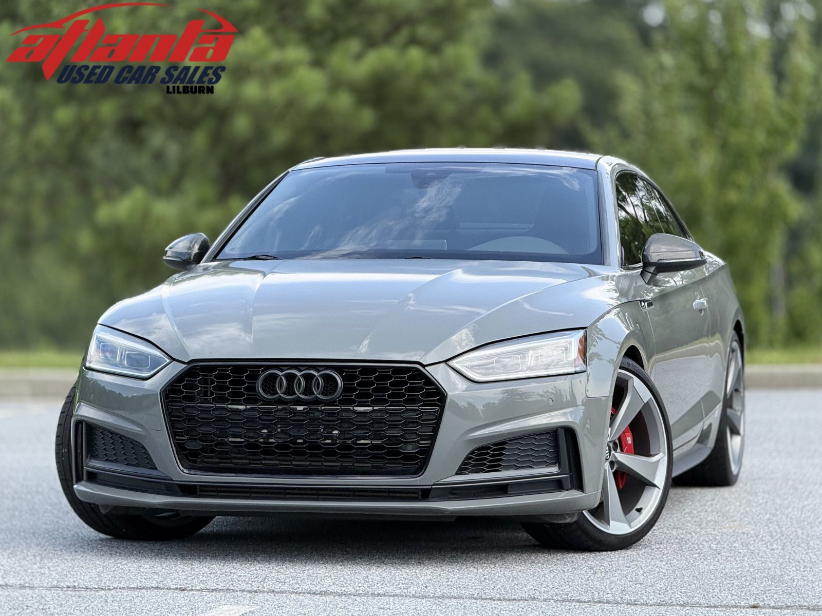 Quantum Gray 2019 Audi S5 Coupe All-Wheel Drive 8-Speed Automatic