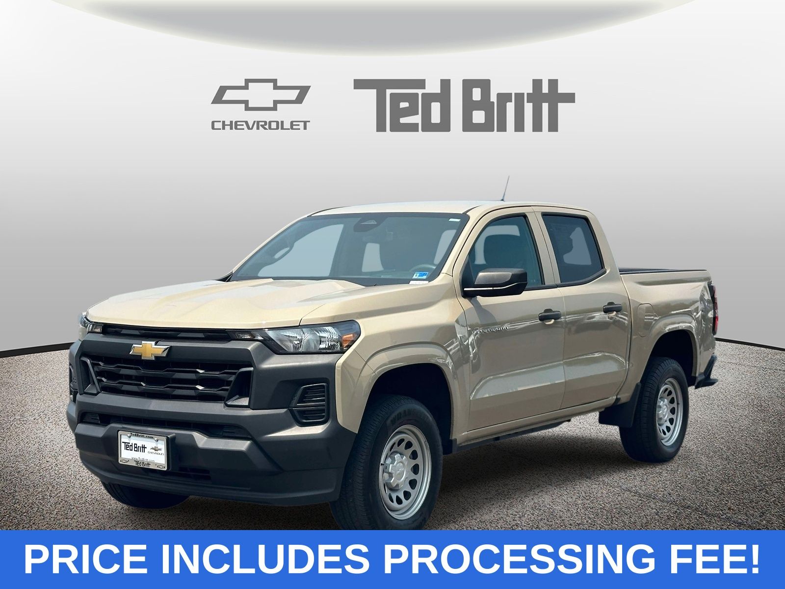 Sand Dune Metallic 2024 Chevrolet Colorado Pickup Truck 4X2 8-Speed Automatic