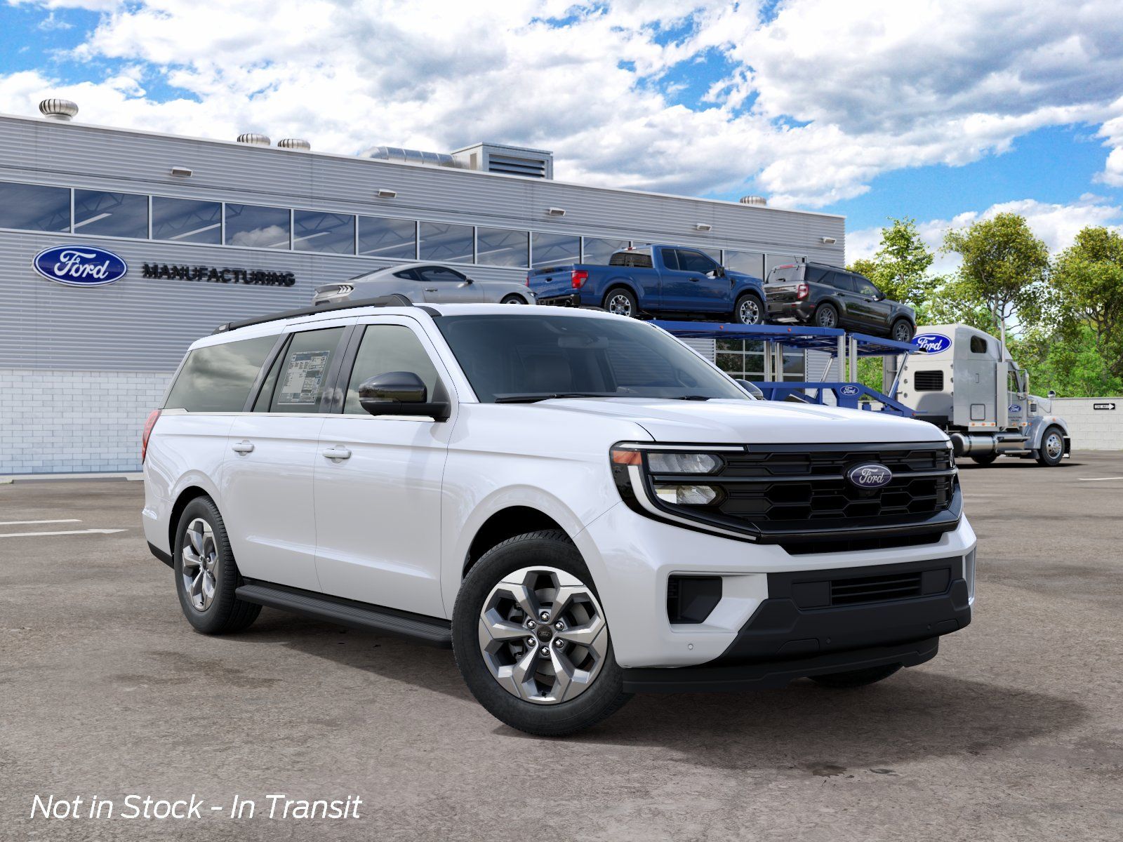White 2027 Ford Expedition SUV / Crossover Four-Wheel Drive Automatic