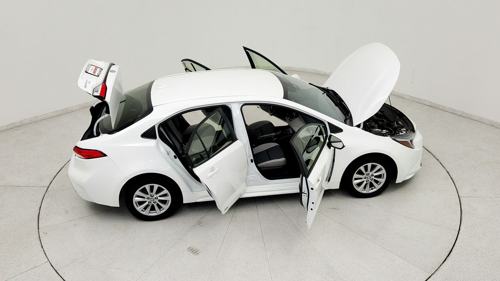 Used 2024 White Toyota LE image 24