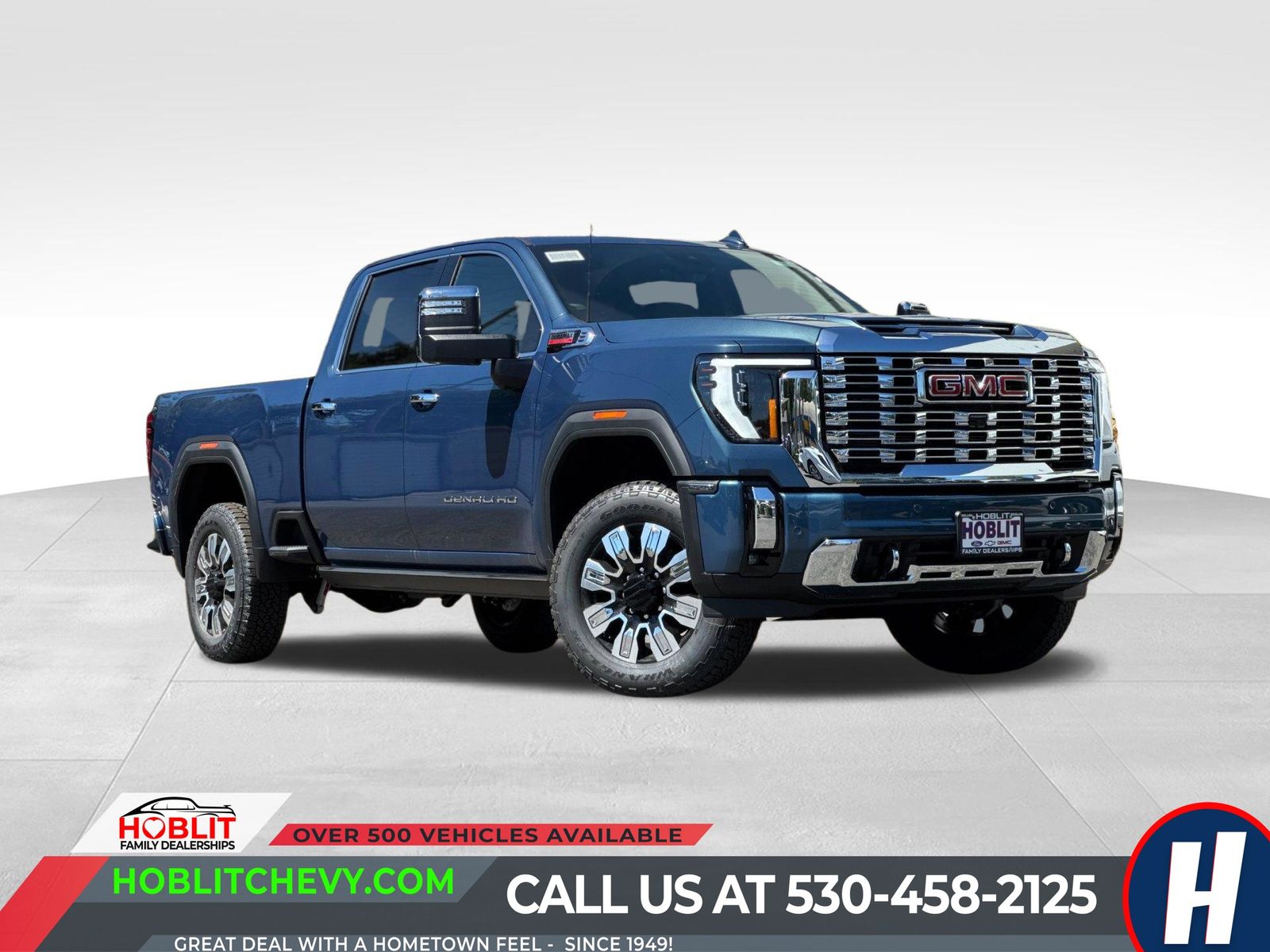 Downpour Metallic 2026 GMC Sierra 2500HD Pickup Truck Four-Wheel Drive Automatic