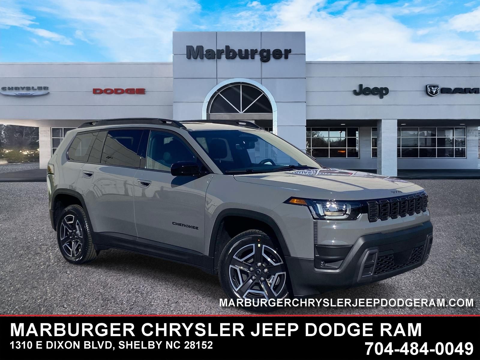 Sting-Gray Clearcoat 2026 Jeep Cherokee Laredo 4WD SUV / Crossover Four-Wheel Drive Continuously Variable Transmission