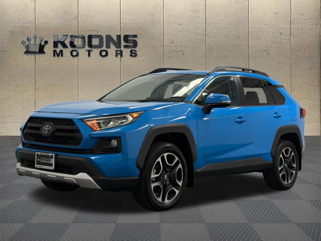 Blue Flame 2019 Toyota RAV4 Adventure AWD SUV / Crossover All-Wheel Drive 8-Speed Automatic