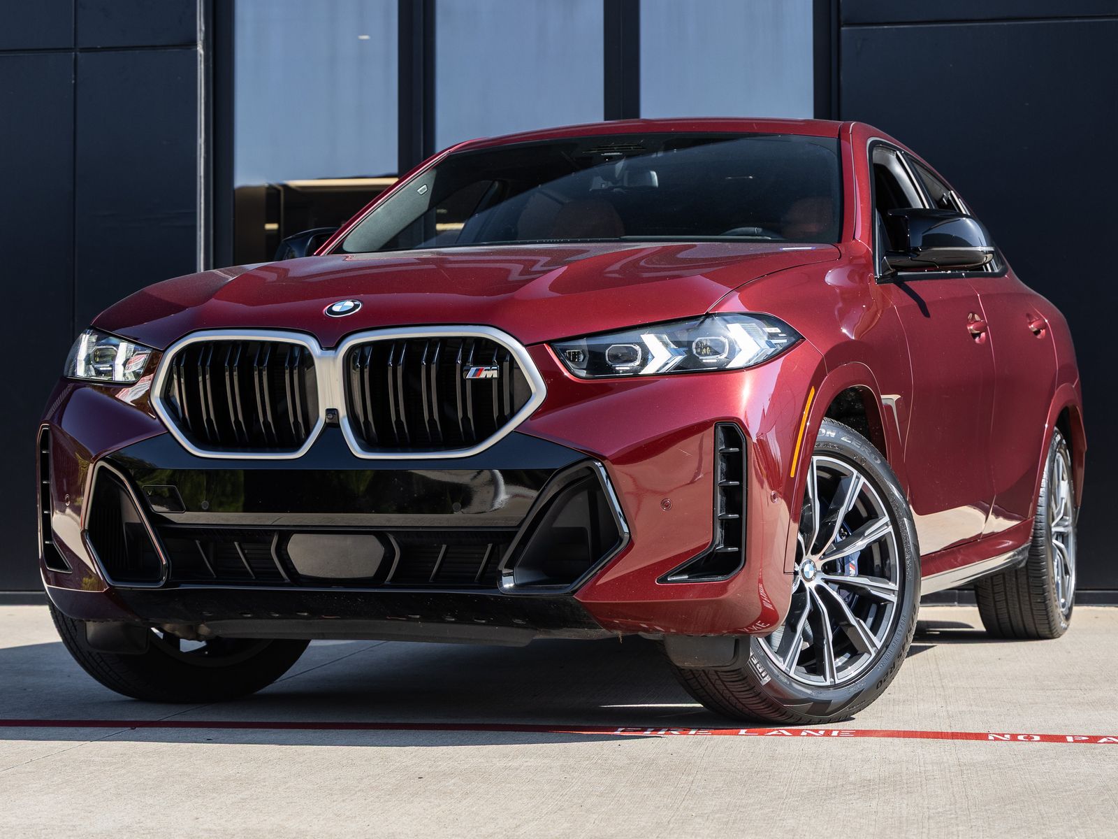 Red Metallic 2025 BMW X6 M60i xDrive AWD SUV / Crossover All-Wheel Drive 8-Speed Automatic