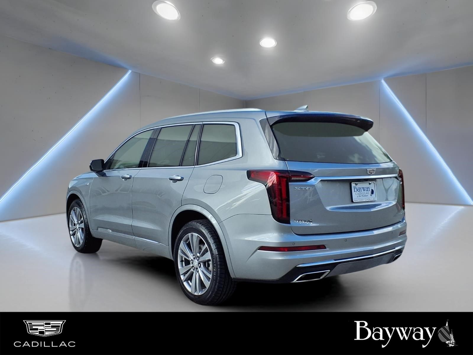 2024 Cadillac XT6 Premium Luxury Silver at Texan Dodge Chrysler Jeep Ram