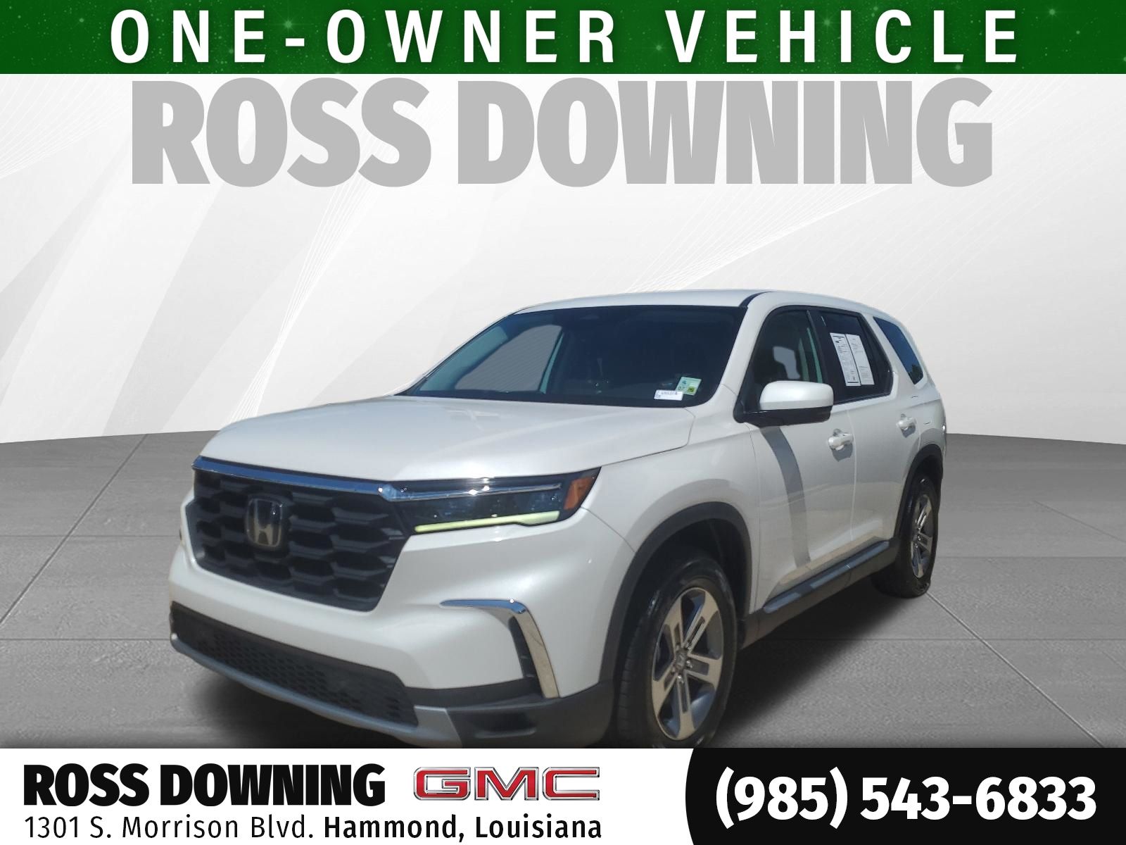 2023 Honda Pilot EX-L FWD with Captains Chairs