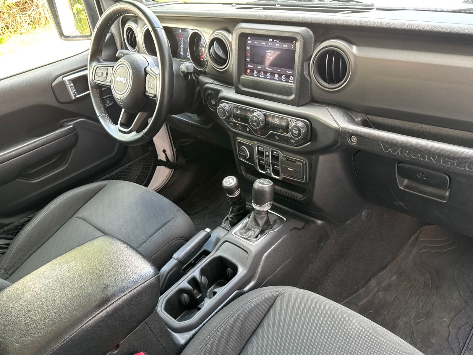 Used 2021 Bright White Clearcoat Jeep Unlimited Willys image 36