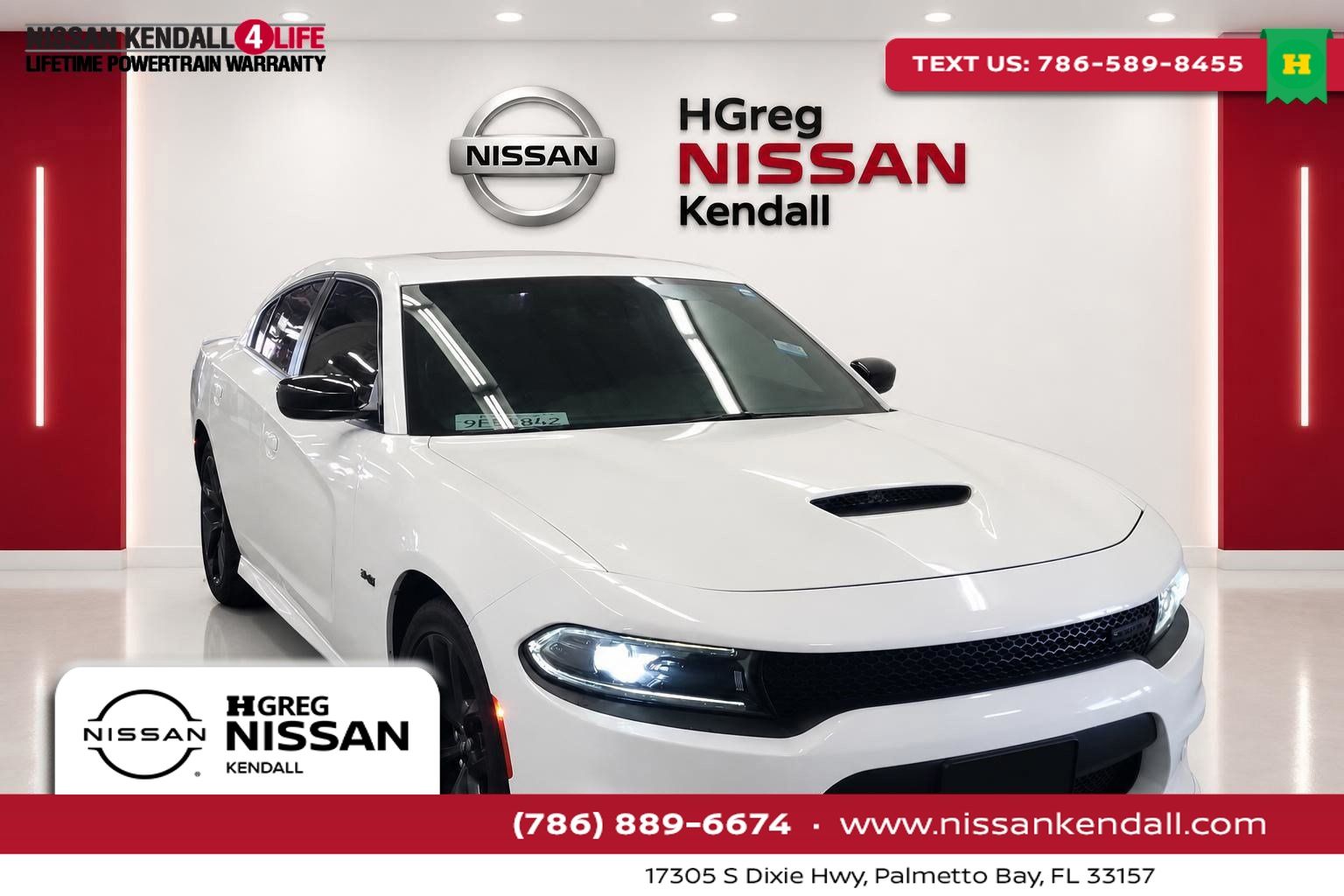 White 2023 Dodge Charger Sedan Rear-Wheel Drive 8-Speed Automatic