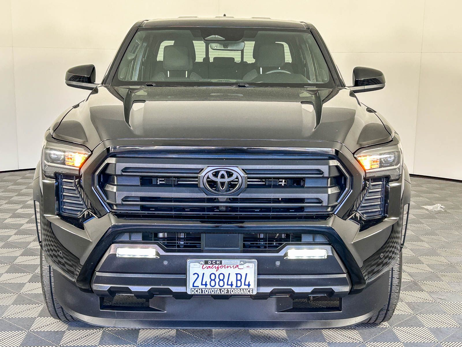 Black 2024 Toyota Tacoma SR5 Double Cab RWD Pickup Truck 4X2 8-Speed Automatic