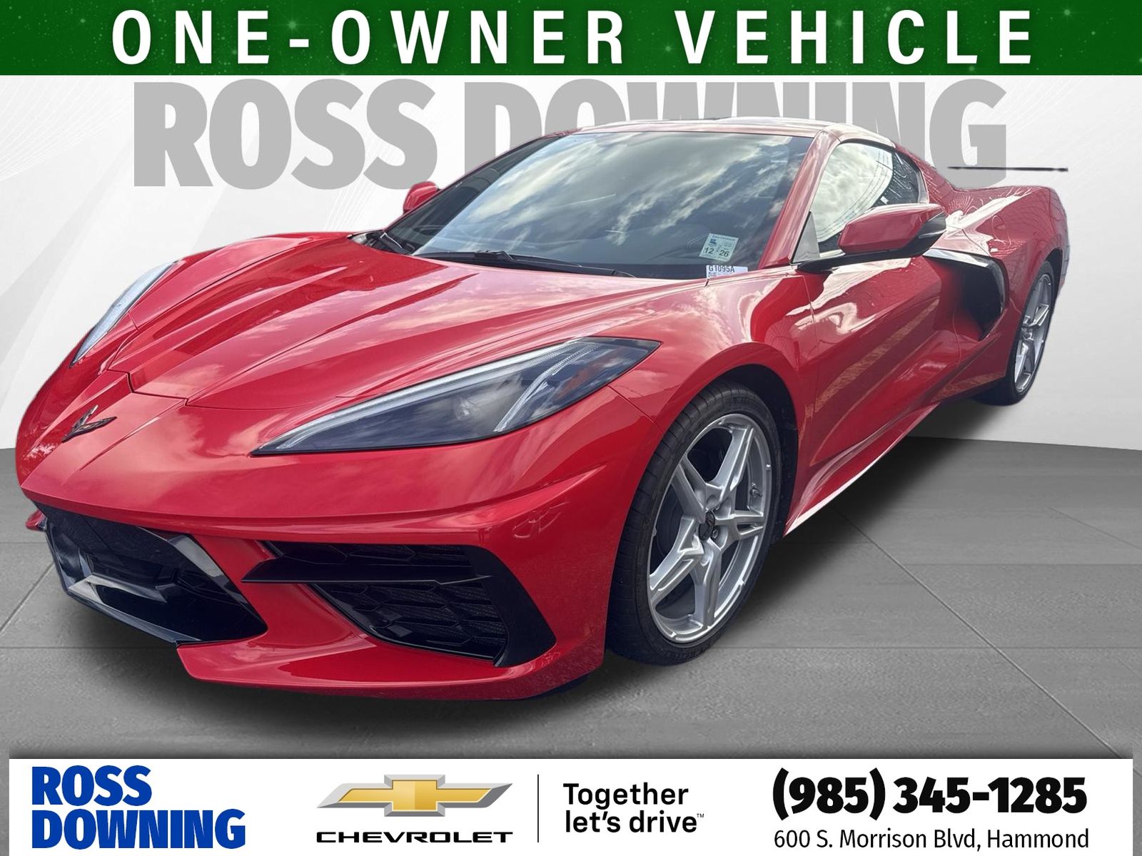 2022 Chevrolet Corvette Stingray 1LT Coupe RWD