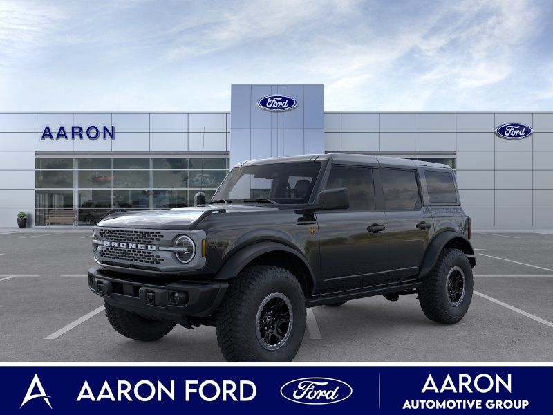 Shadow Black 2025 Ford Bronco SUV / Crossover Four-Wheel Drive Automatic
