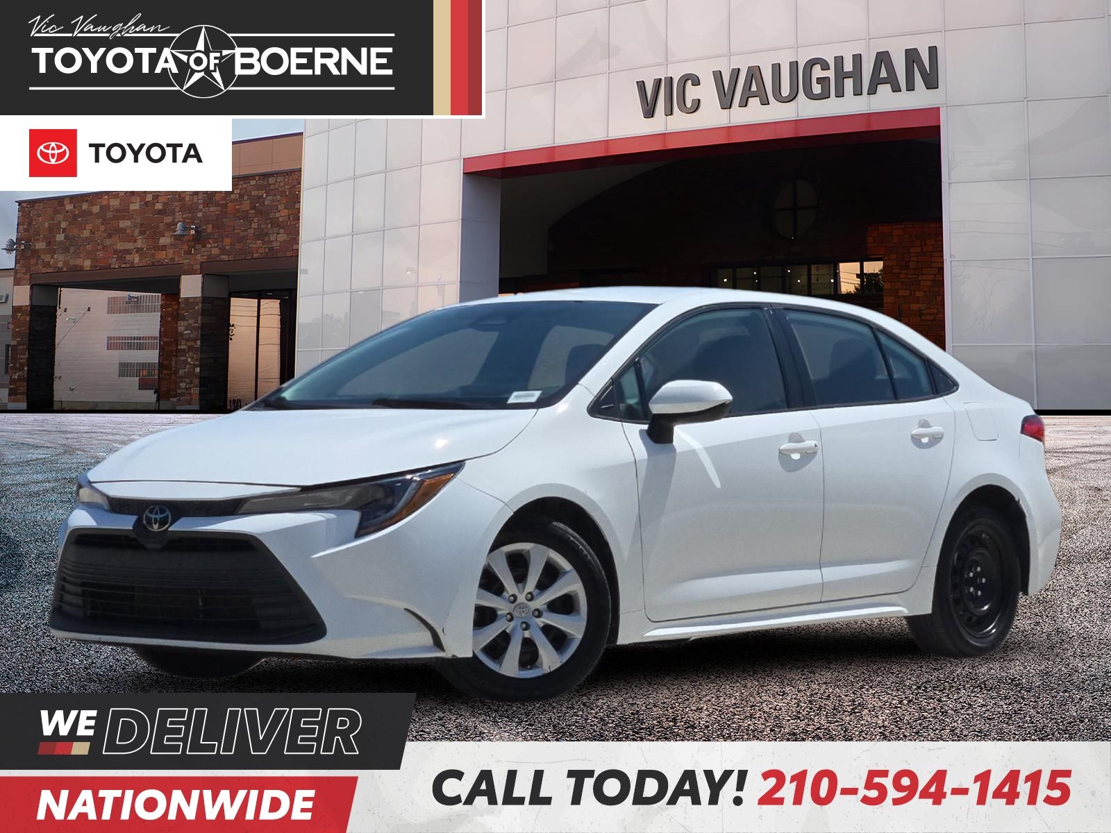 Ice 2023 Toyota Corolla Sedan Front-Wheel Drive Continuously Variable Transmission