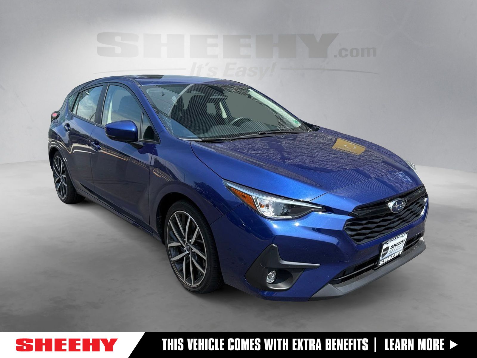 Sapphire Blue Pearl 2025 Subaru Impreza Wagon All-Wheel Drive Continuously Variable Transmission