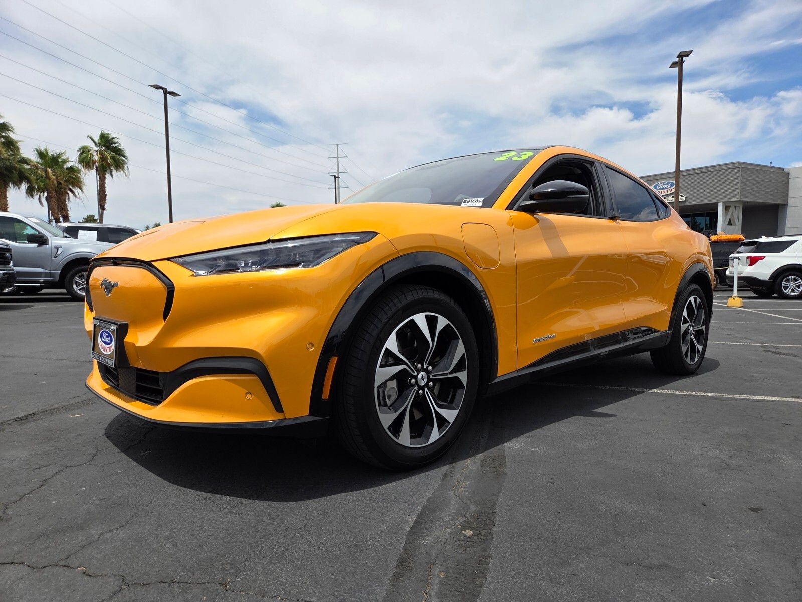Certified 2023 Ford Mustang Mach-E Premium RWD with VIN 3FMTK3RM2PMA33020 for sale in Henderson, NV