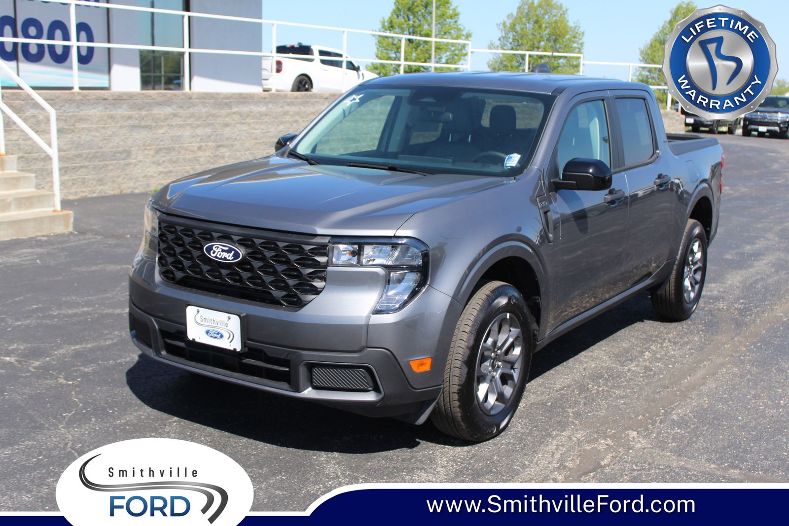 Carbonized Gray Metallic 2025 Ford Maverick Pickup Truck Front-Wheel Drive Continuously Variable Transmission