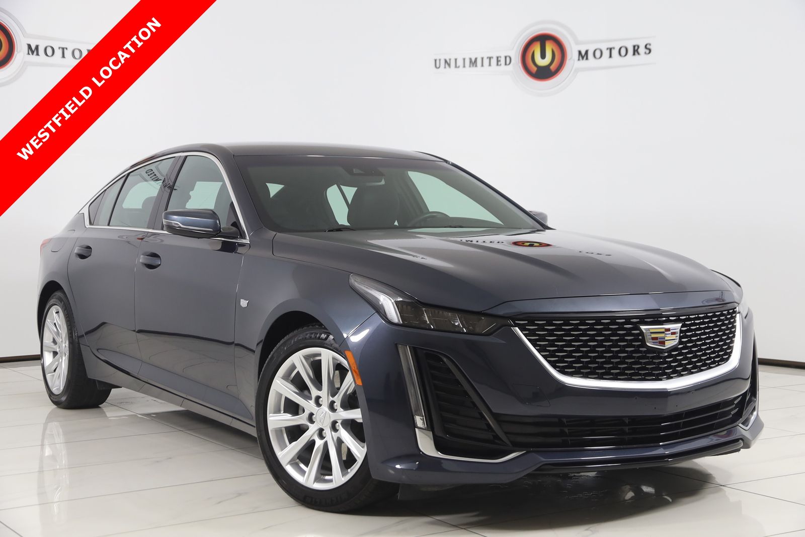 Shadow Metallic 2021 Cadillac CT5 Luxury Sedan RWD Sedan Rear-Wheel Drive Automatic