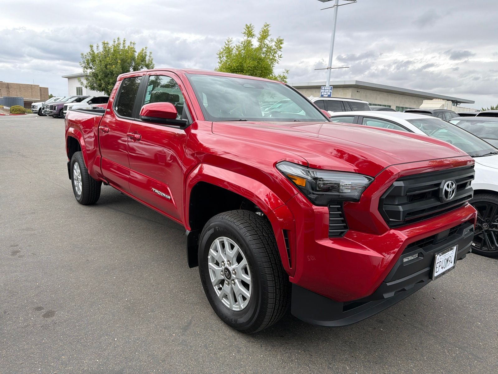 Supersonic Red 2026 Toyota Tacoma Pickup Truck Four-Wheel Drive 8-Speed Automatic