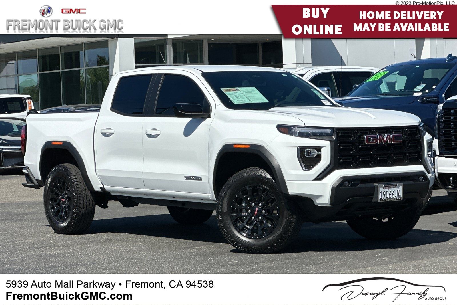 Summit White 2026 GMC Canyon Pickup Truck 4X2 8-Speed Automatic