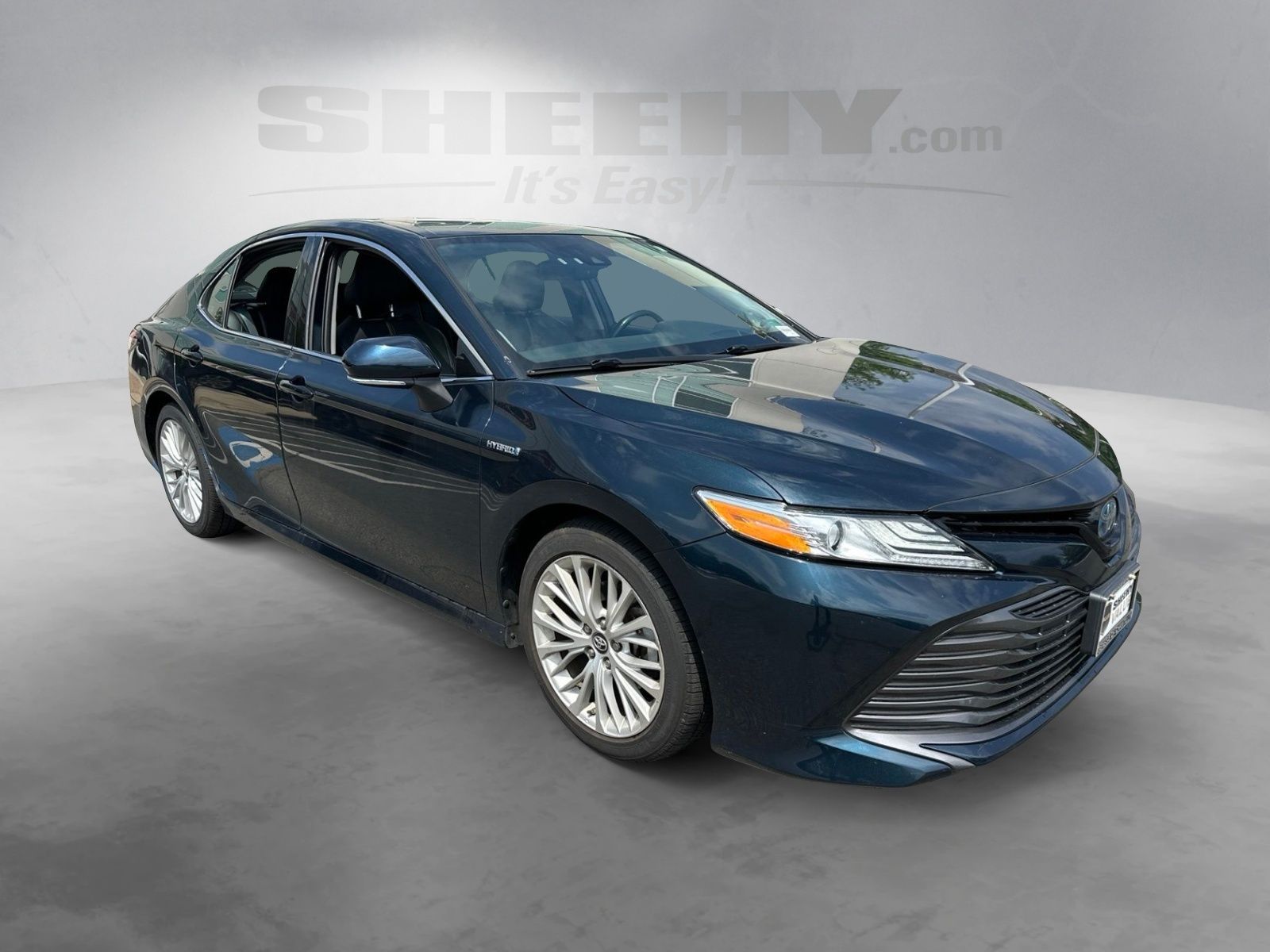 Used 2019 Blue Toyota XLE image 2