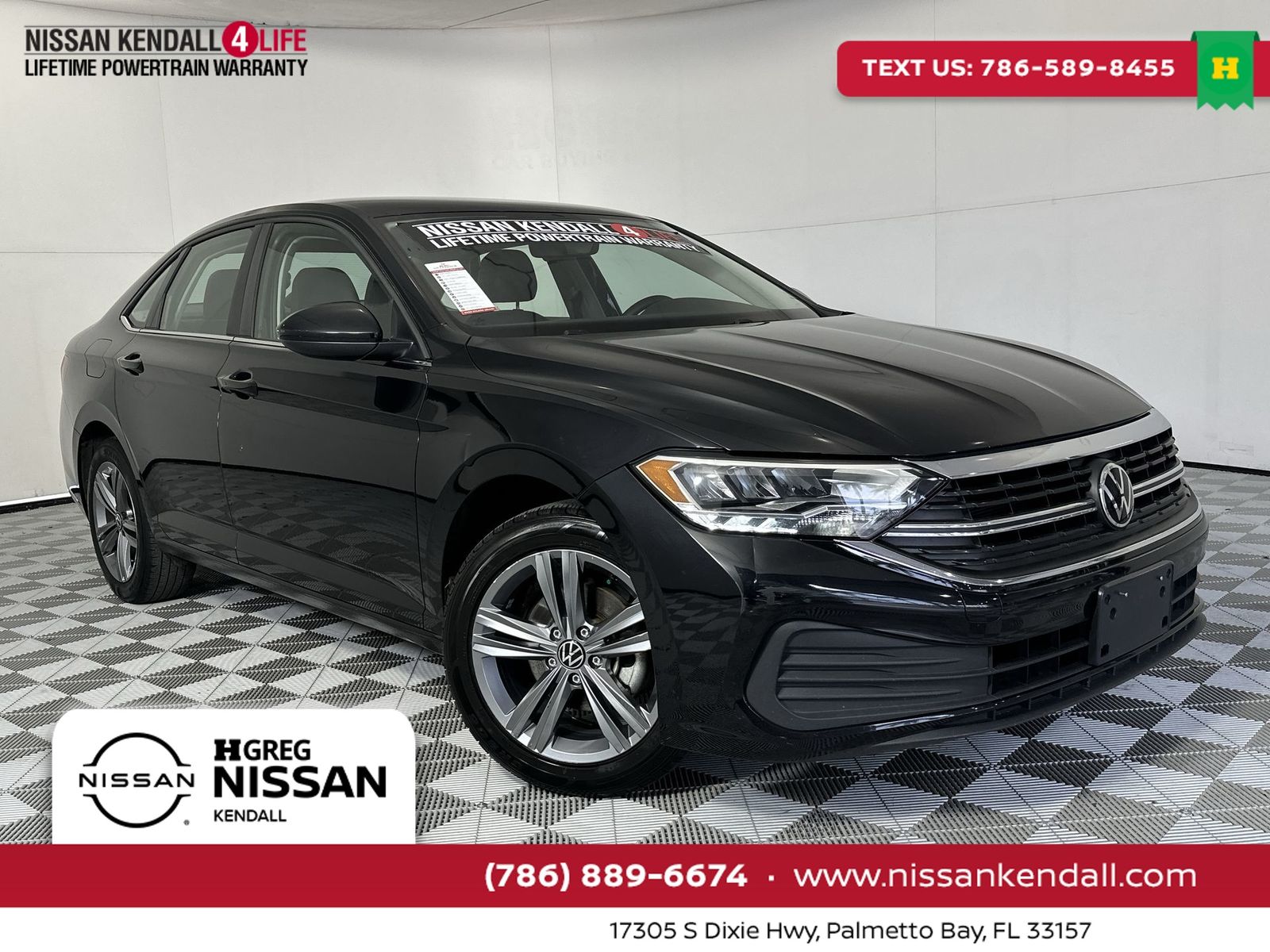 Deep Black Pearl 2024 Volkswagen Jetta SE FWD Sedan Front-Wheel Drive 8-Speed Automatic