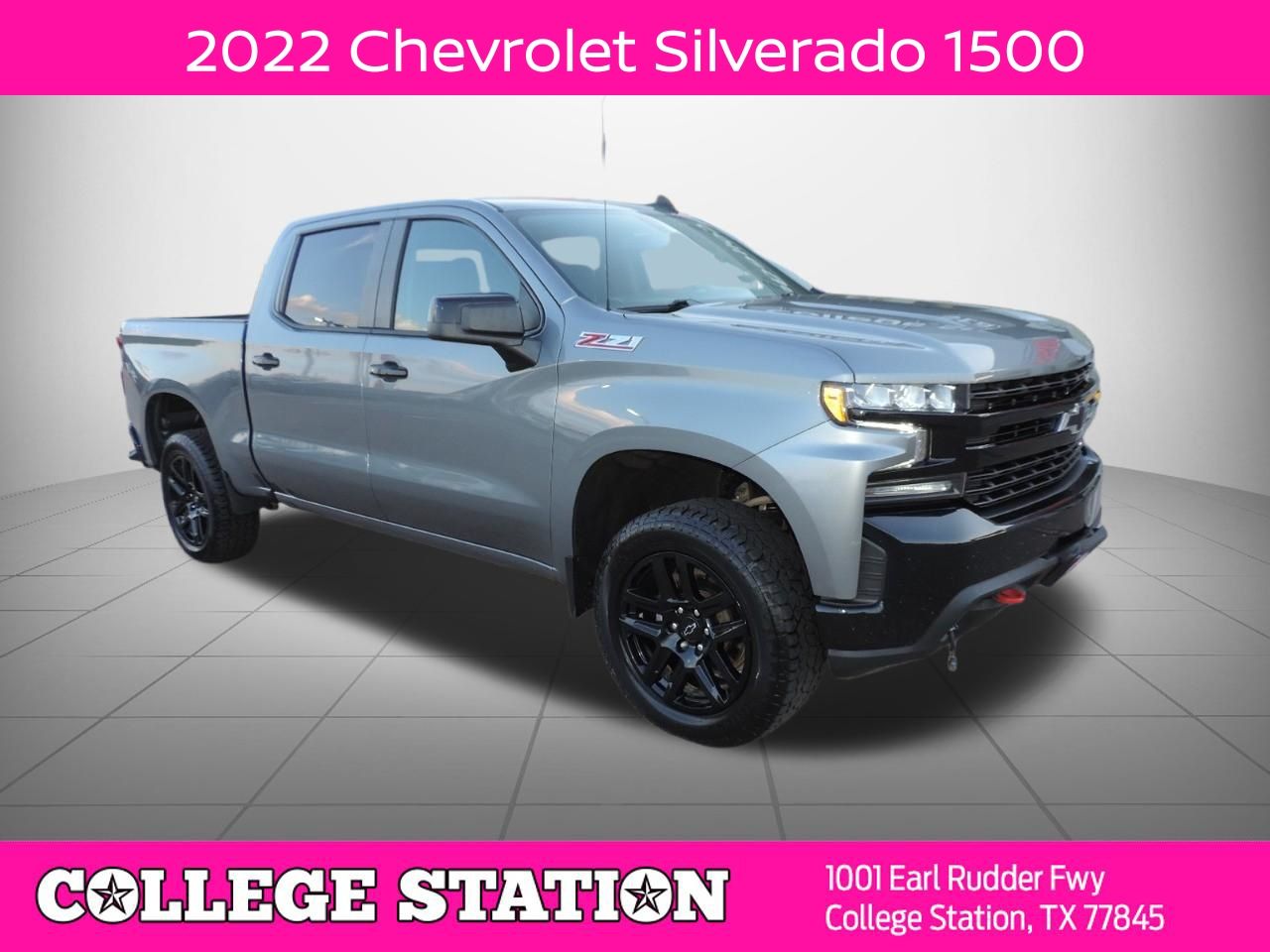 2022 Chevrolet Silverado 1500 LT Trail Boss Crew Cab 4WD