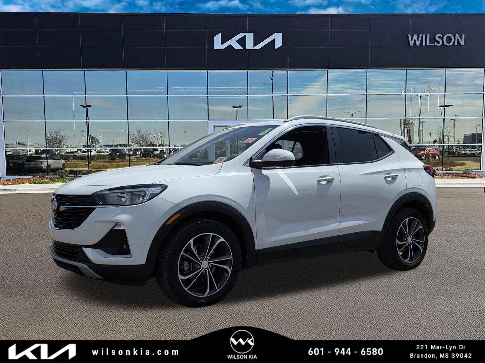 Summit White 2022 Buick Encore GX Select FWD SUV / Crossover Front-Wheel Drive Continuously Variable Transmission