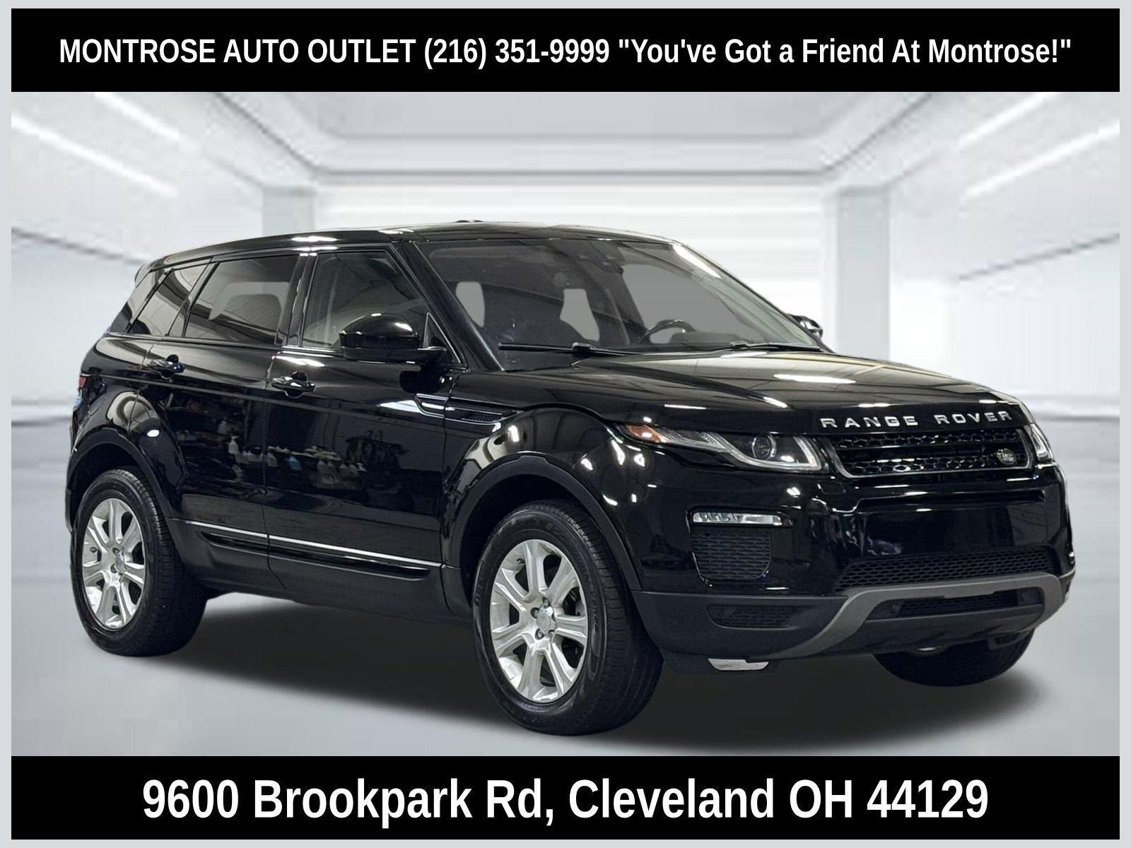 Santorini Black Metallic 2019 Land Rover Range Rover Evoque SE AWD SUV / Crossover All-Wheel Drive 9-Speed Automatic