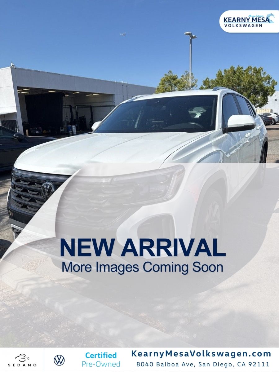 Pure White 2024 Volkswagen Atlas Cross Sport SE FWD with Technology SUV / Crossover Front-Wheel Drive 8-Speed Automatic