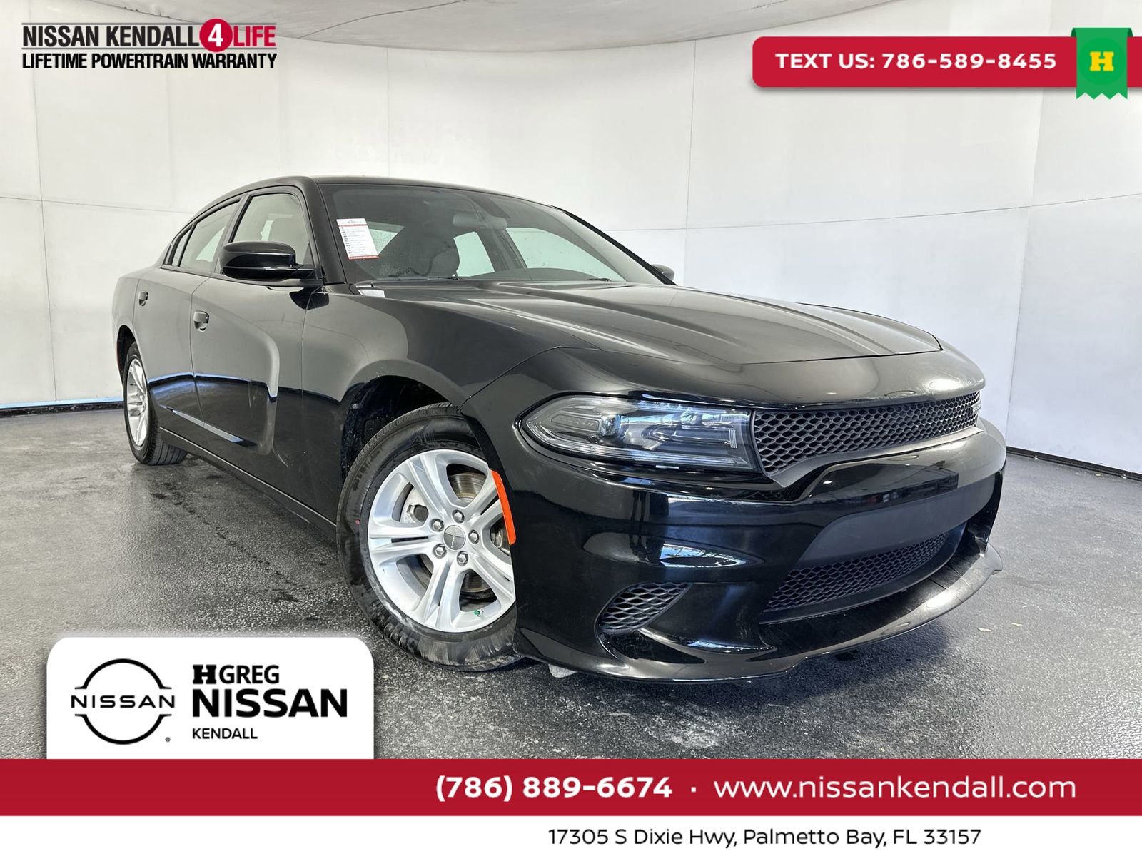 Pitch Black Clearcoat 2023 Dodge Charger SXT RWD Sedan Rear-Wheel Drive 8-Speed Automatic