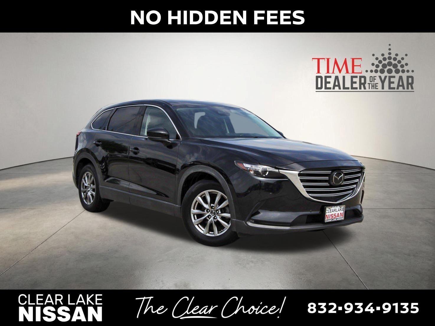 Jet Black Mica 2019 Mazda CX-9 SUV / Crossover Front-Wheel Drive 6-Speed Automatic