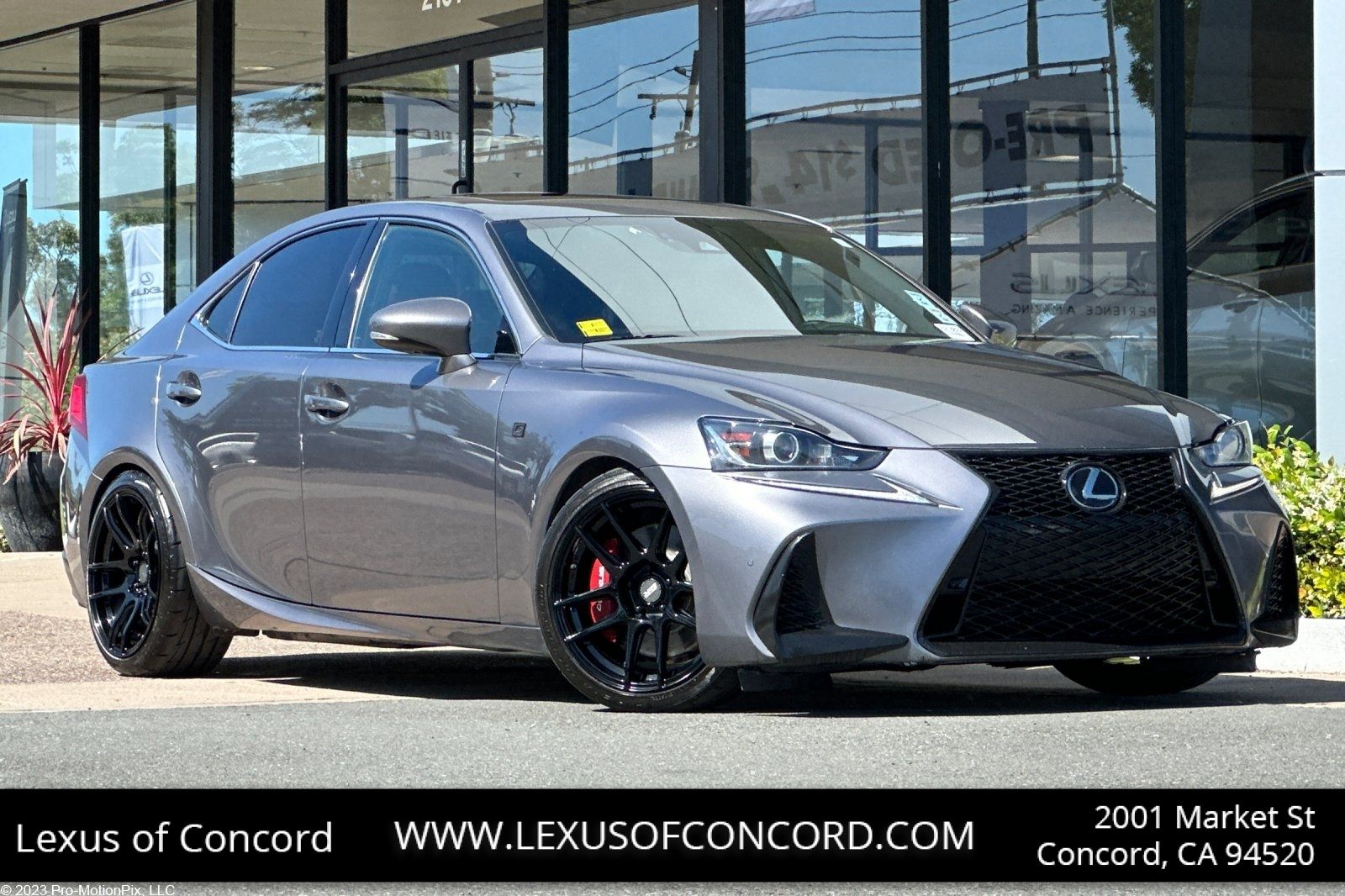 Nebula Gray Pearl 2018 Lexus IS 350 AWD Sedan All-Wheel Drive 6-Speed Automatic