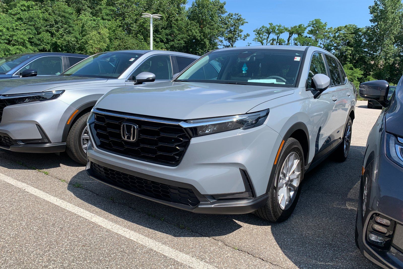 Meteorite Gray Metallic 2024 Honda CR-V SUV / Crossover All-Wheel Drive Continuously Variable Transmission