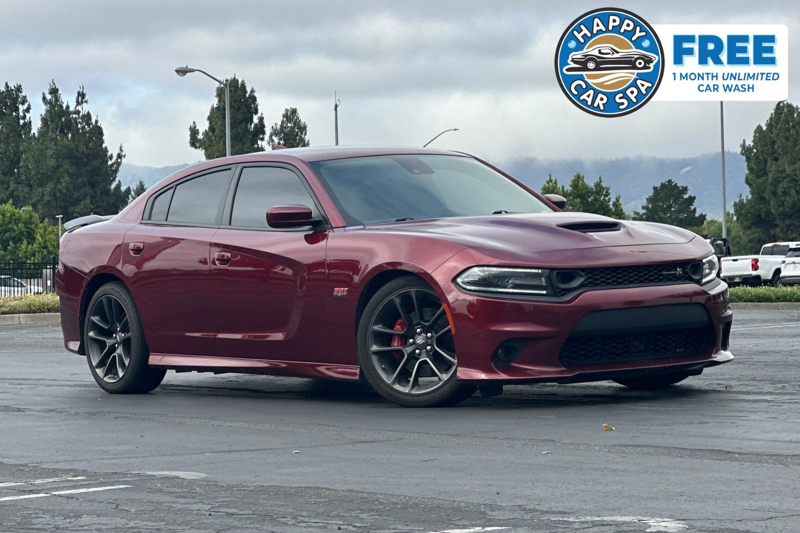 Octane Red Pearlcoat 2020 Dodge Charger Sedan Rear-Wheel Drive 8-Speed Automatic