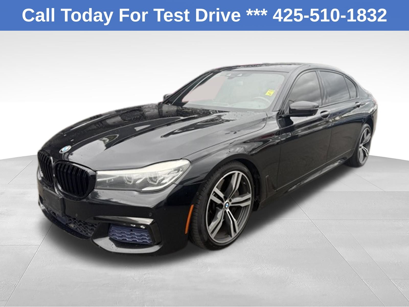 Black Sapphire Metallic 2016 BMW 7 Series Sedan Rear-Wheel Drive 8-Speed Automatic