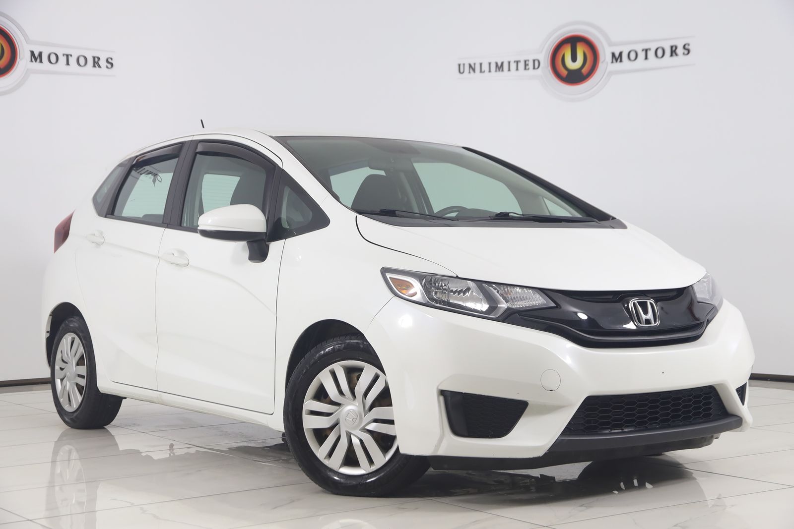 White Orchid Pearl 2017 Honda Fit Hatchback Front-Wheel Drive 6-Speed Manual