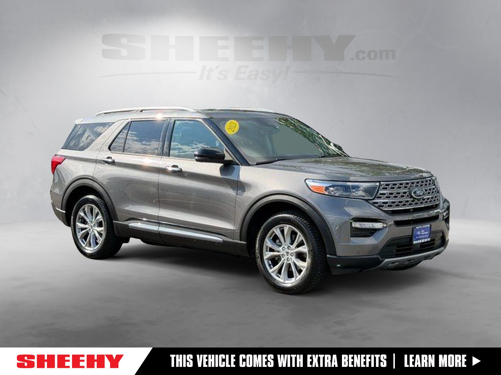Carbonized Gray Metallic 2021 Ford Explorer SUV / Crossover All-Wheel Drive Automatic
