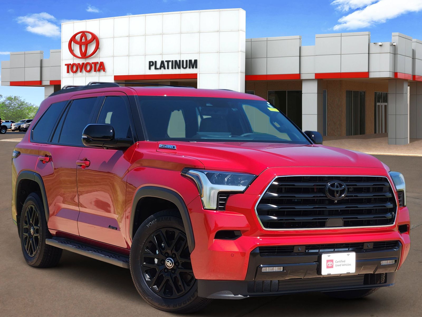 Red 2026 Toyota Sequoia SUV / Crossover 4X2 Automatic