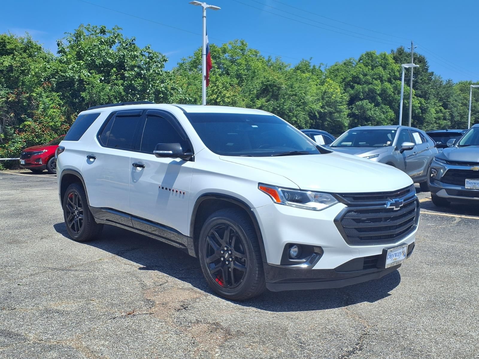 2019 Chevrolet Traverse Premier White at Community Honda