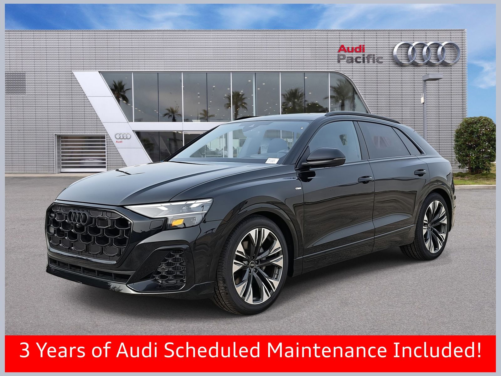 Mythos Black Metallic 2026 Audi Q8 SUV / Crossover All-Wheel Drive 8-Speed Automatic
