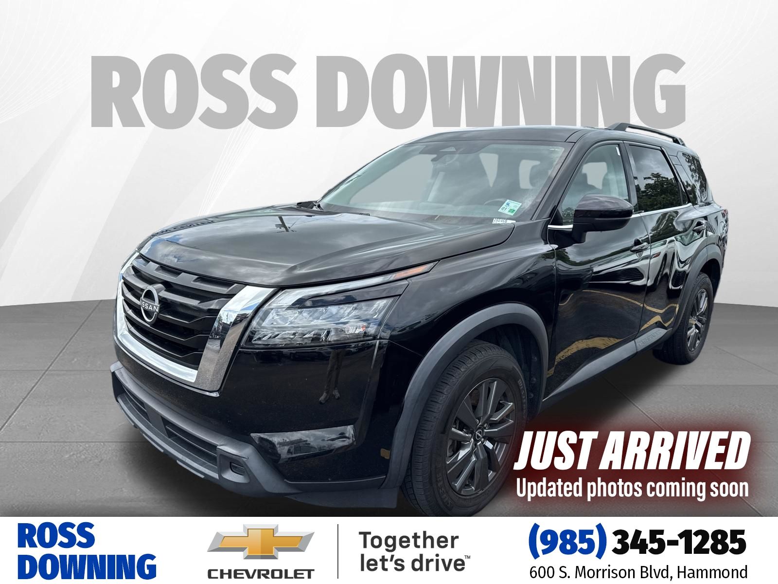 Super Black 2023 Nissan Pathfinder SV FWD SUV / Crossover Front-Wheel Drive 9-Speed Automatic