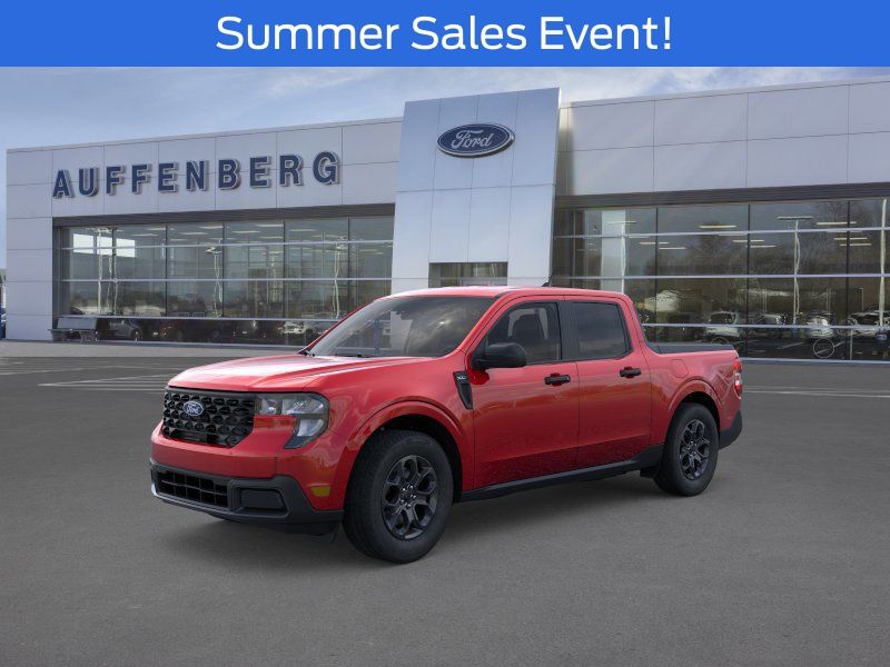 Ruby Red Metallic 2026 Ford Maverick Pickup Truck All-Wheel Drive 8-Speed Automatic