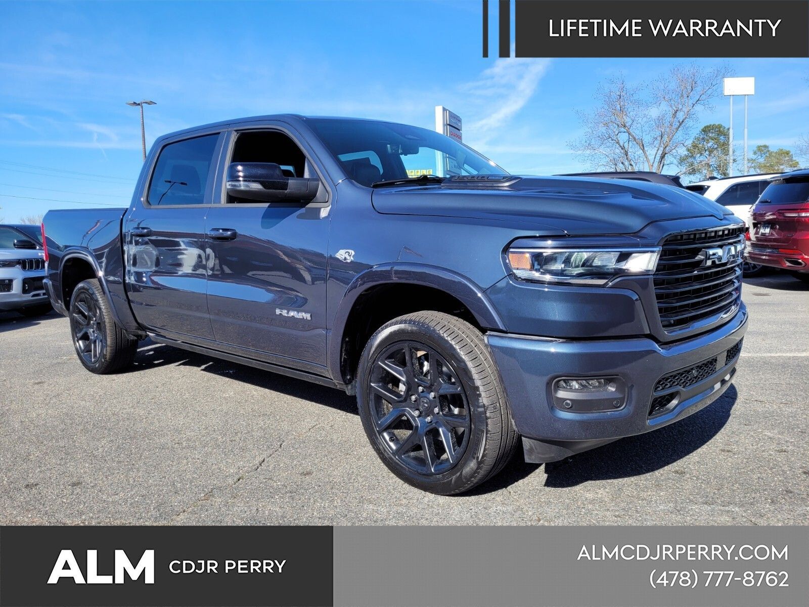 New 2026 Forged Blue Metallic Exterior Paint RAM Laramie image 18