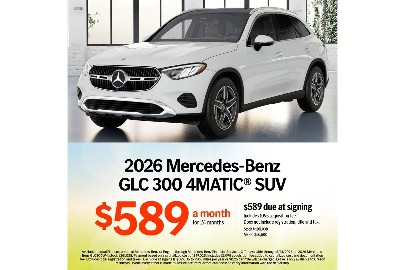 2026 Mercedes-Benz GLC