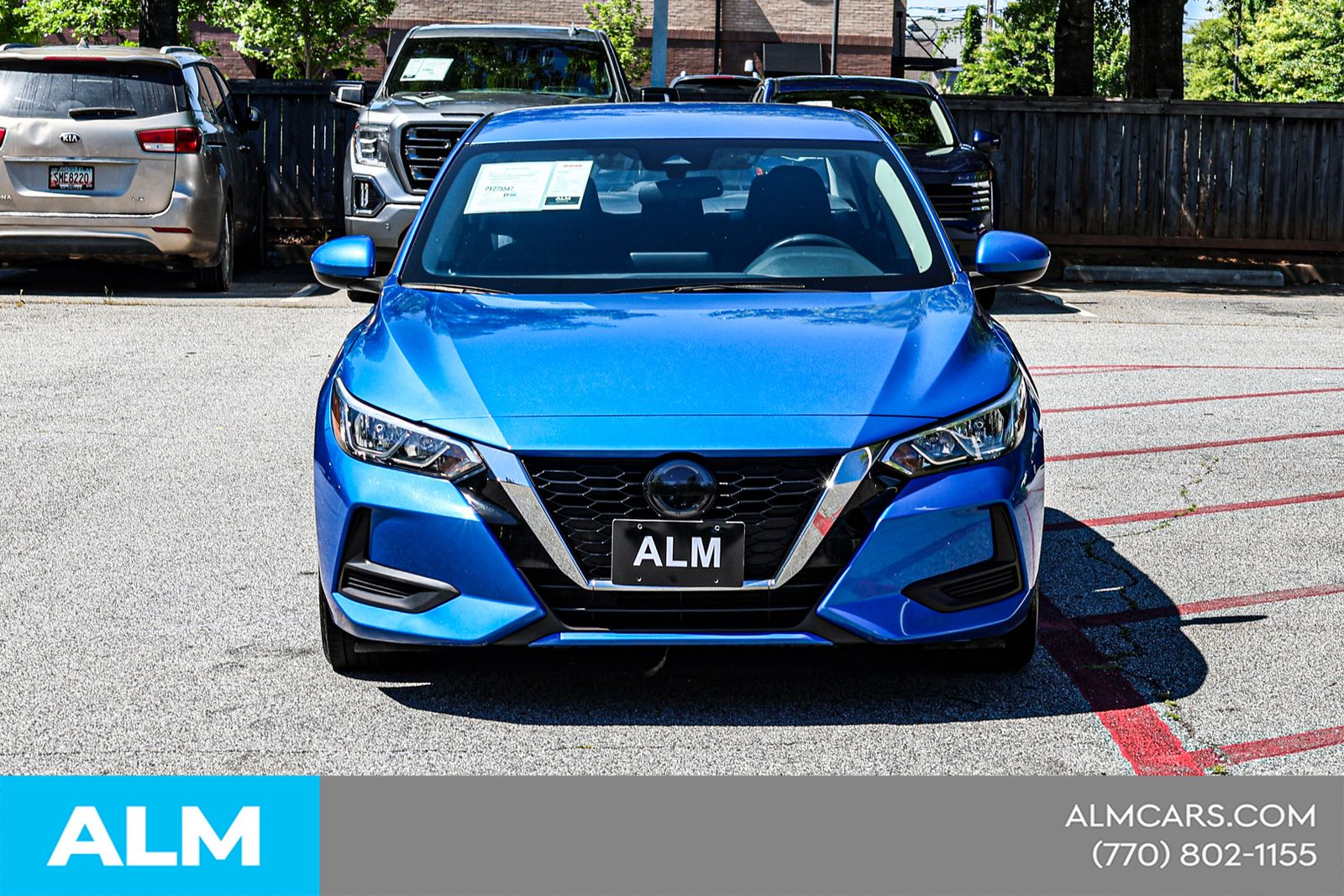 Used 2023 Blue Nissan SV image 12