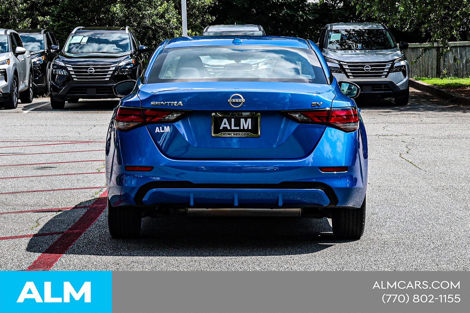 Used 2024 Blue Nissan SV image 13
