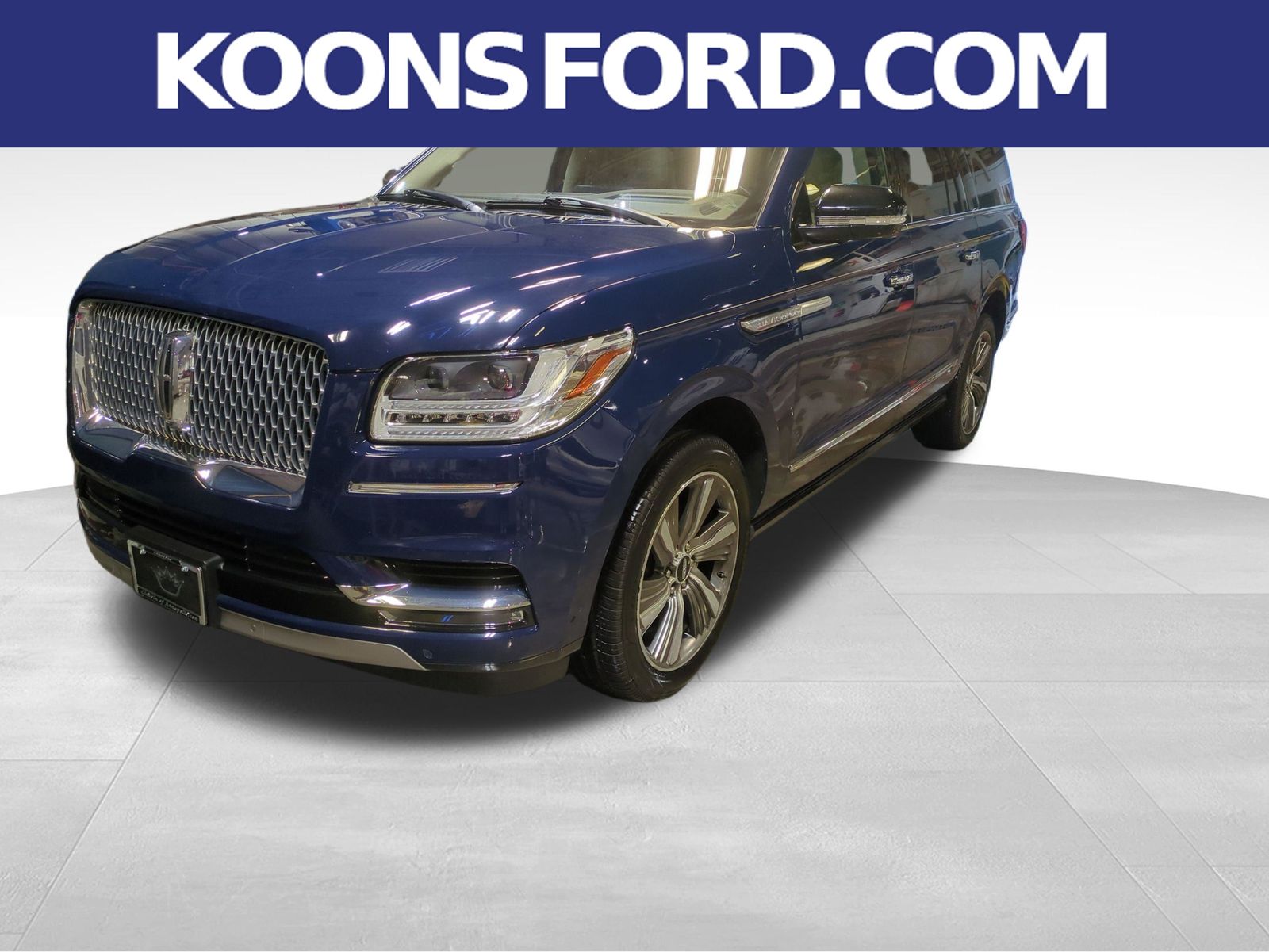 Blue 2019 Lincoln Navigator L Reserve 4WD SUV / Crossover Four-Wheel Drive Automatic