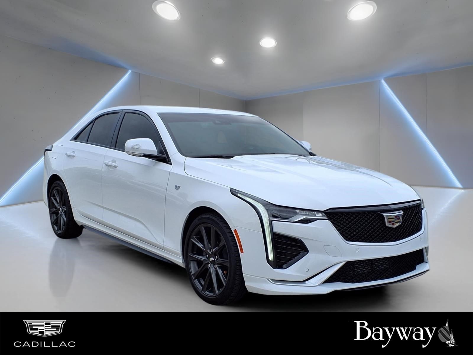 2025 Cadillac CT4 Sport White at Bayway Cadillac of The Woodlands